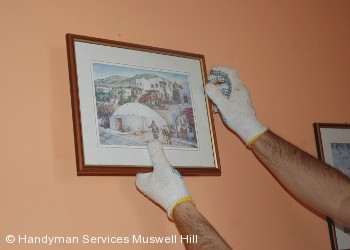 Picture Hanging Services In Muswell Hill 